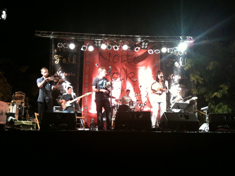 Imagen de un concierto de Avelaíña